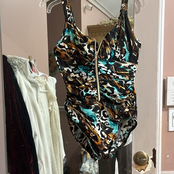 Miracle suit Java Jumble Razor Size 10 - Picture 3 of 3